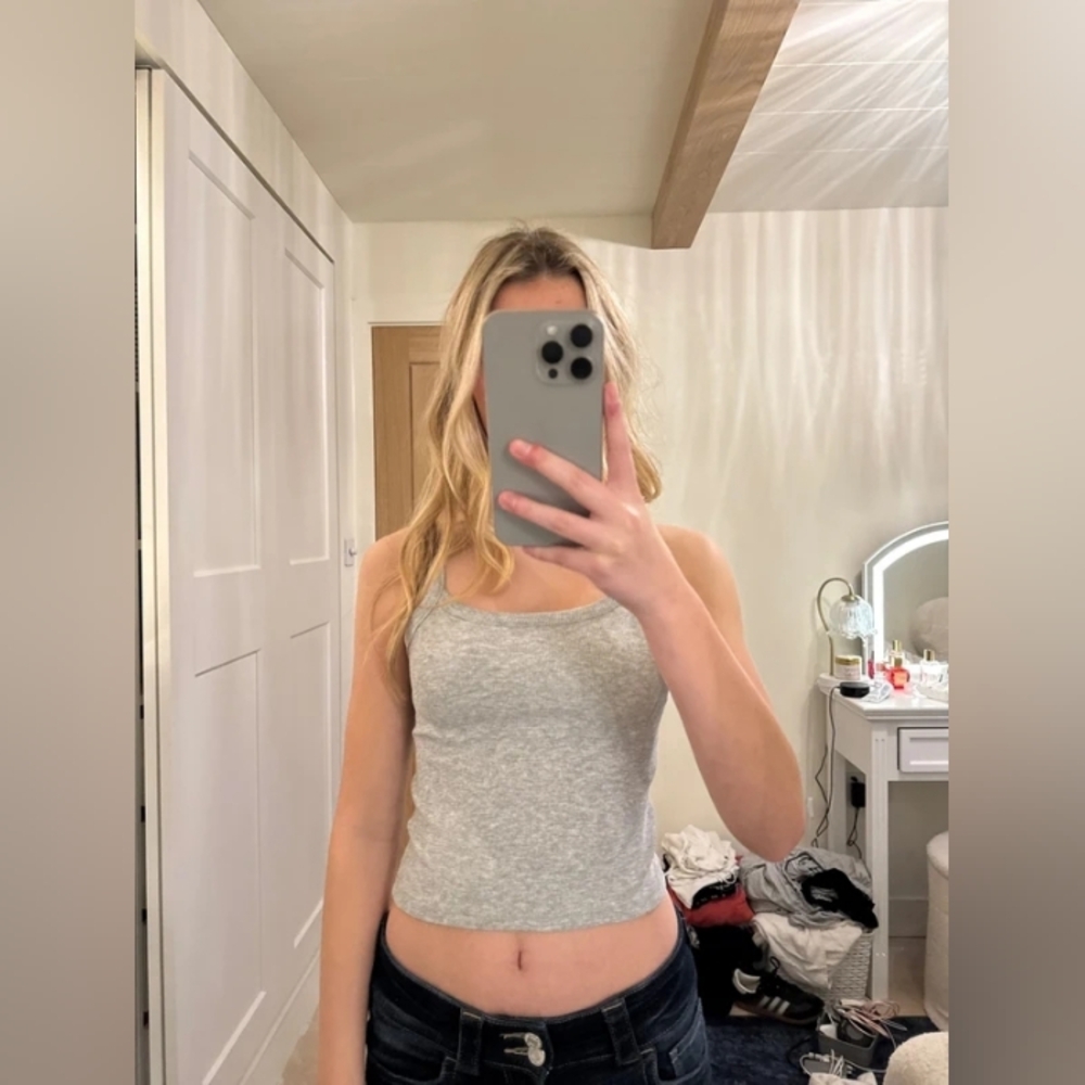 Gray Women's Tank Top